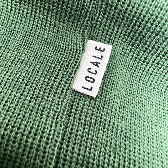 Locale Highline Beanie Hat One Size Cozy Knit Sage Green 100% Acrylic Winter NEW - Picture 4 of 8